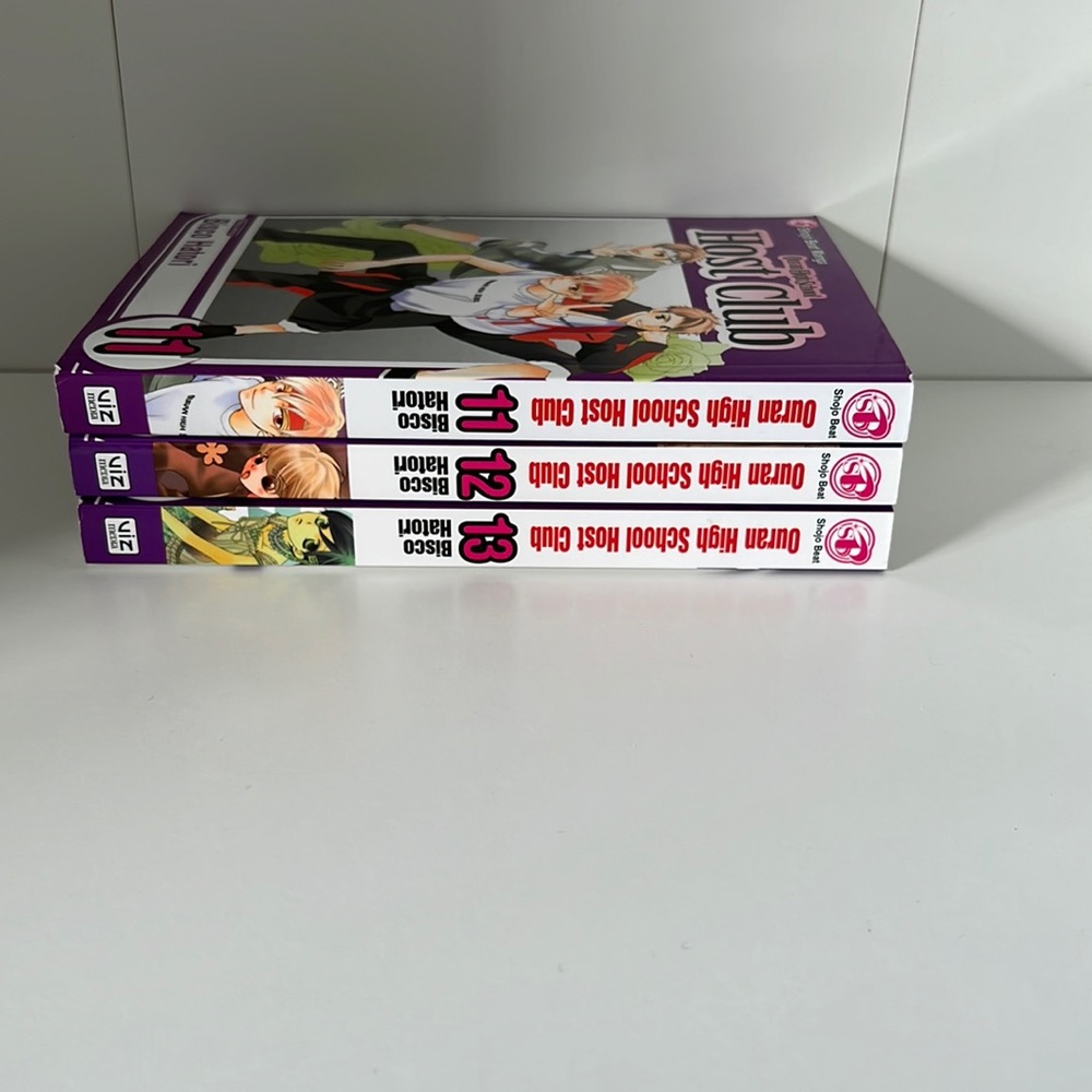 Ouran High School Host Club Manga Volume’s 11-13